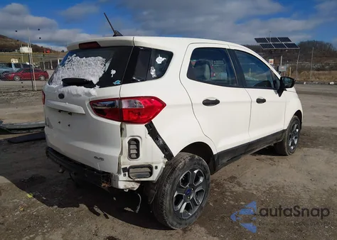 2020 Ford Ecosport S from USA, damaged, VIN MAJ6S3FL0LC394440